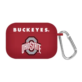 Ohio State Buckeyes Crimson Silicone AirPods Pro Case Cover