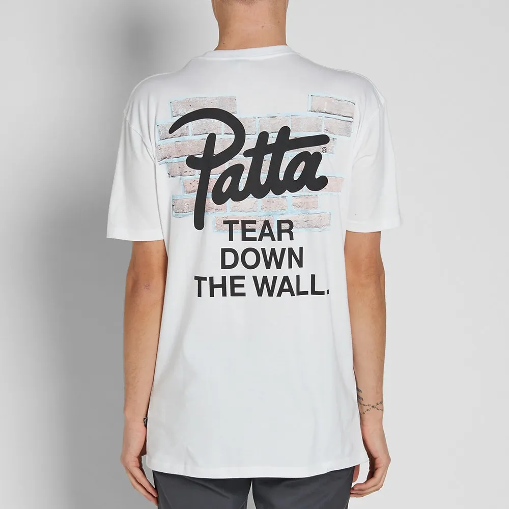 Patta Tear Down TeeWhite