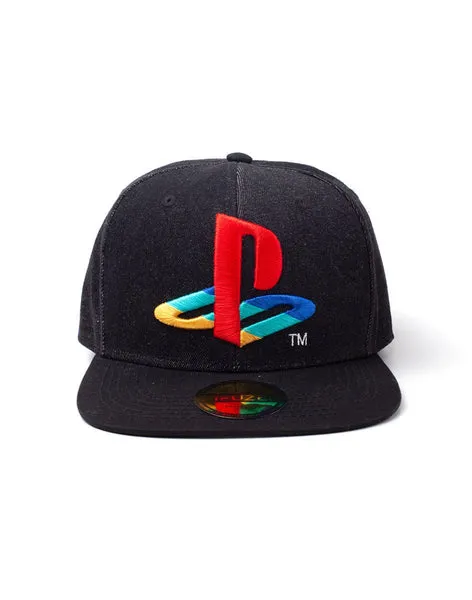 Playstation Logo Denim Snapback