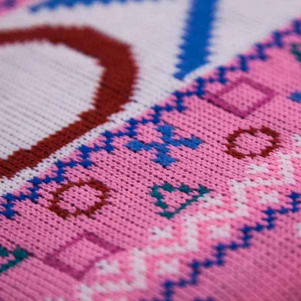 Playstation Pink Knitted Christmas Jumper