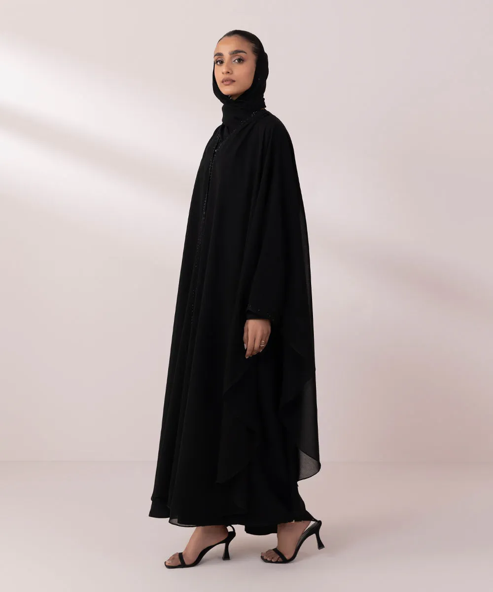 Poncho Abaya Set