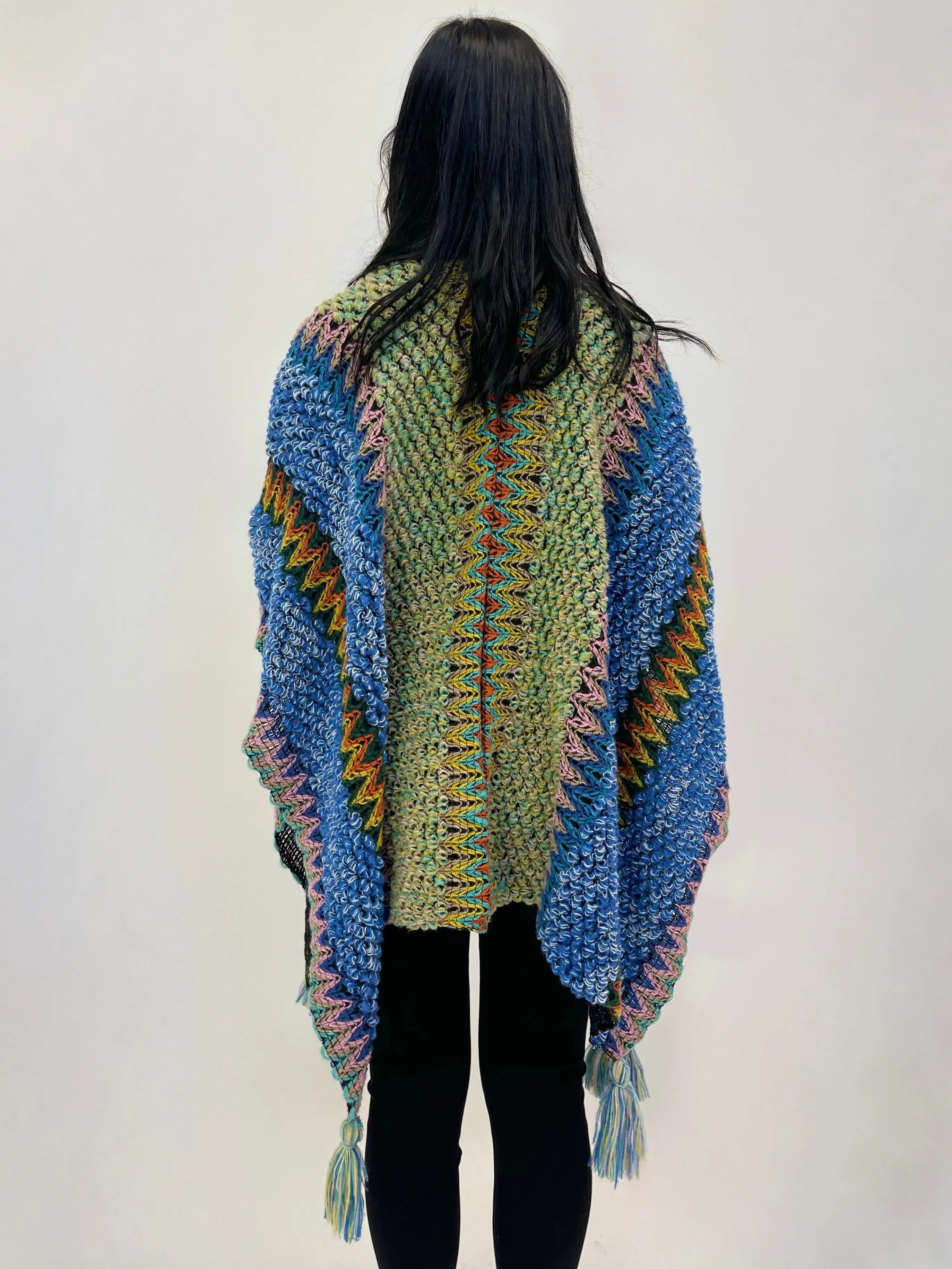 Poncho stile boho