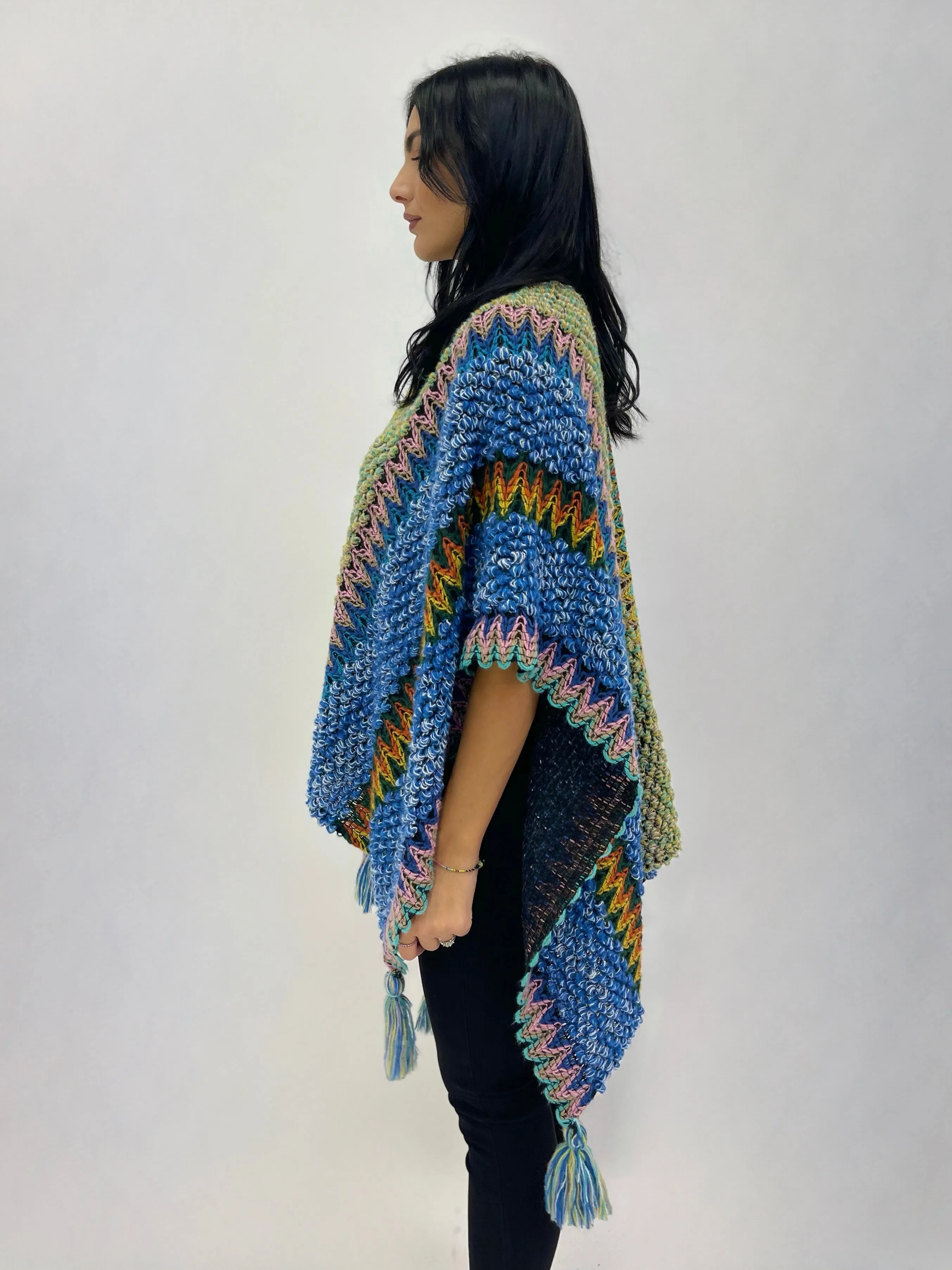 Poncho stile boho