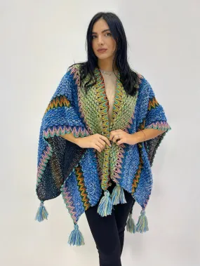 Poncho stile boho