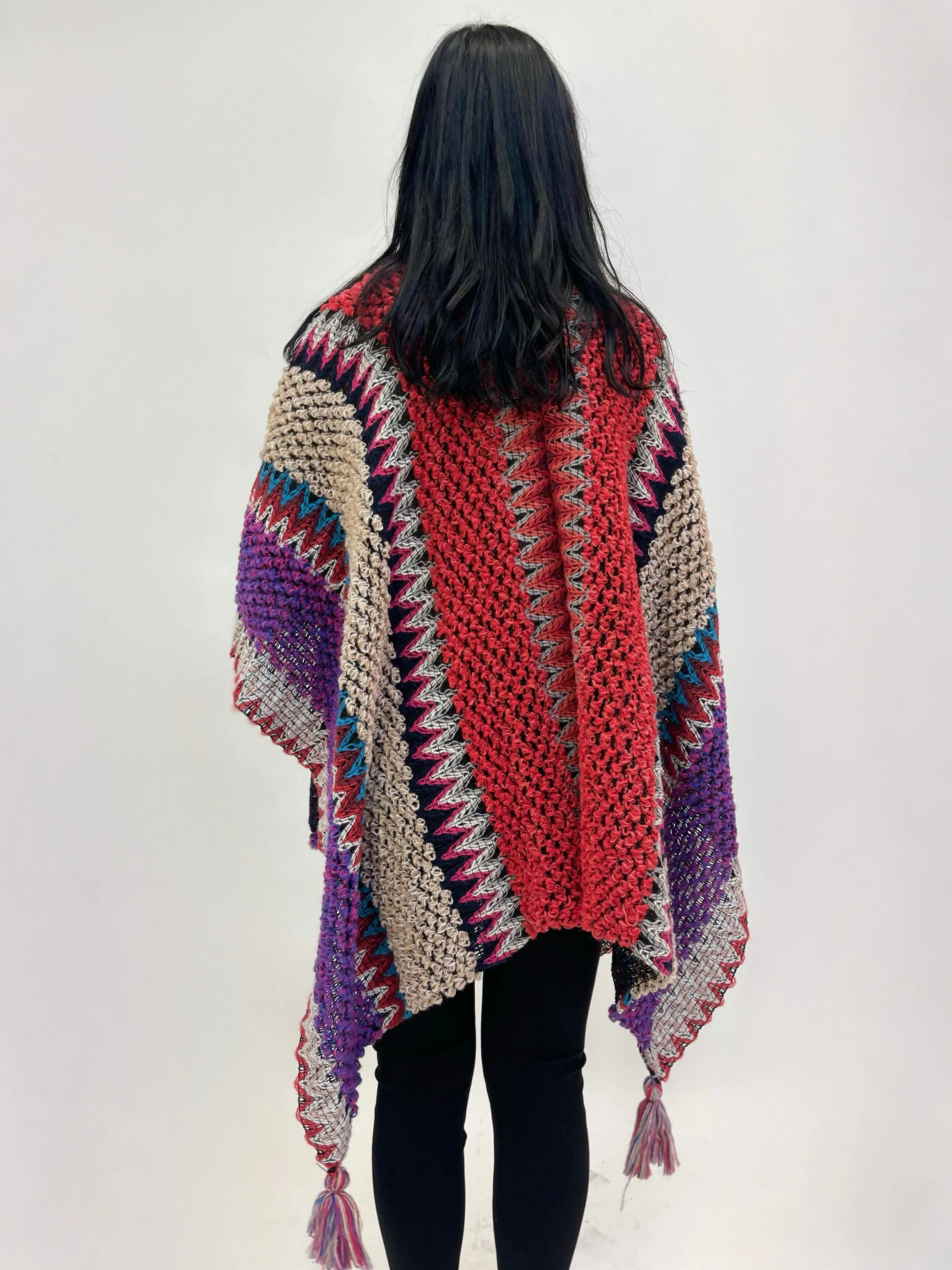 Poncho stile boho