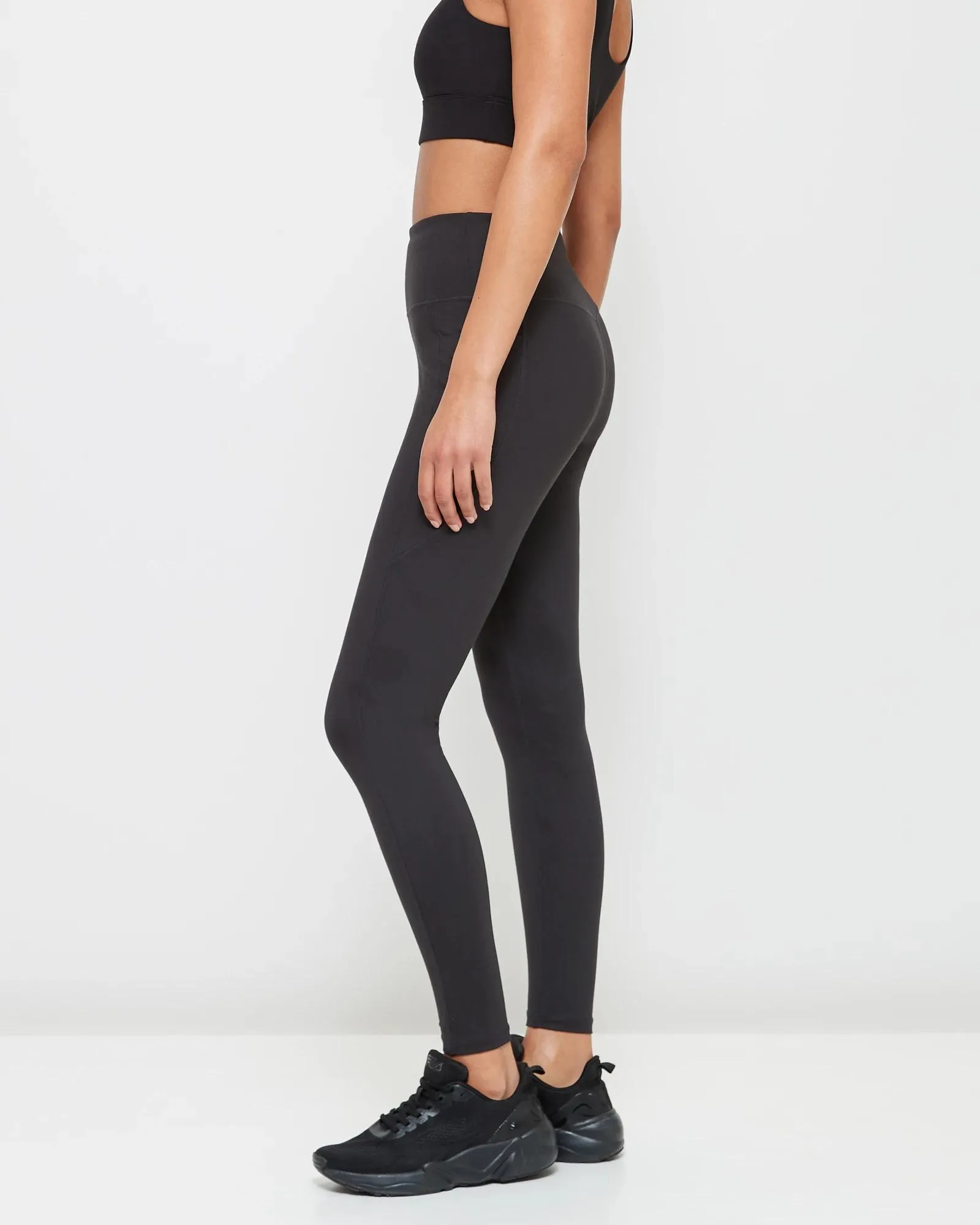 popular  Active Workout Full Length Tights - Black