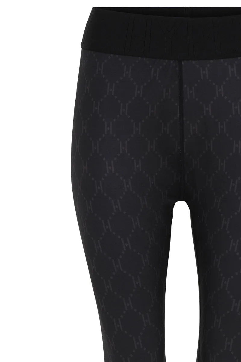 Printed Leggings | Black | Logo Leggings fra Hype The Detail