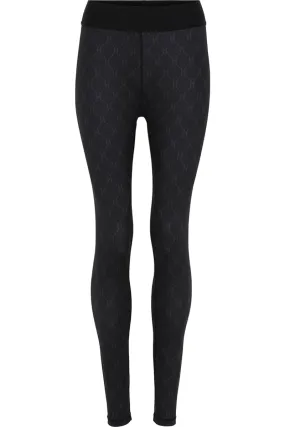 Printed Leggings | Black | Logo Leggings fra Hype The Detail