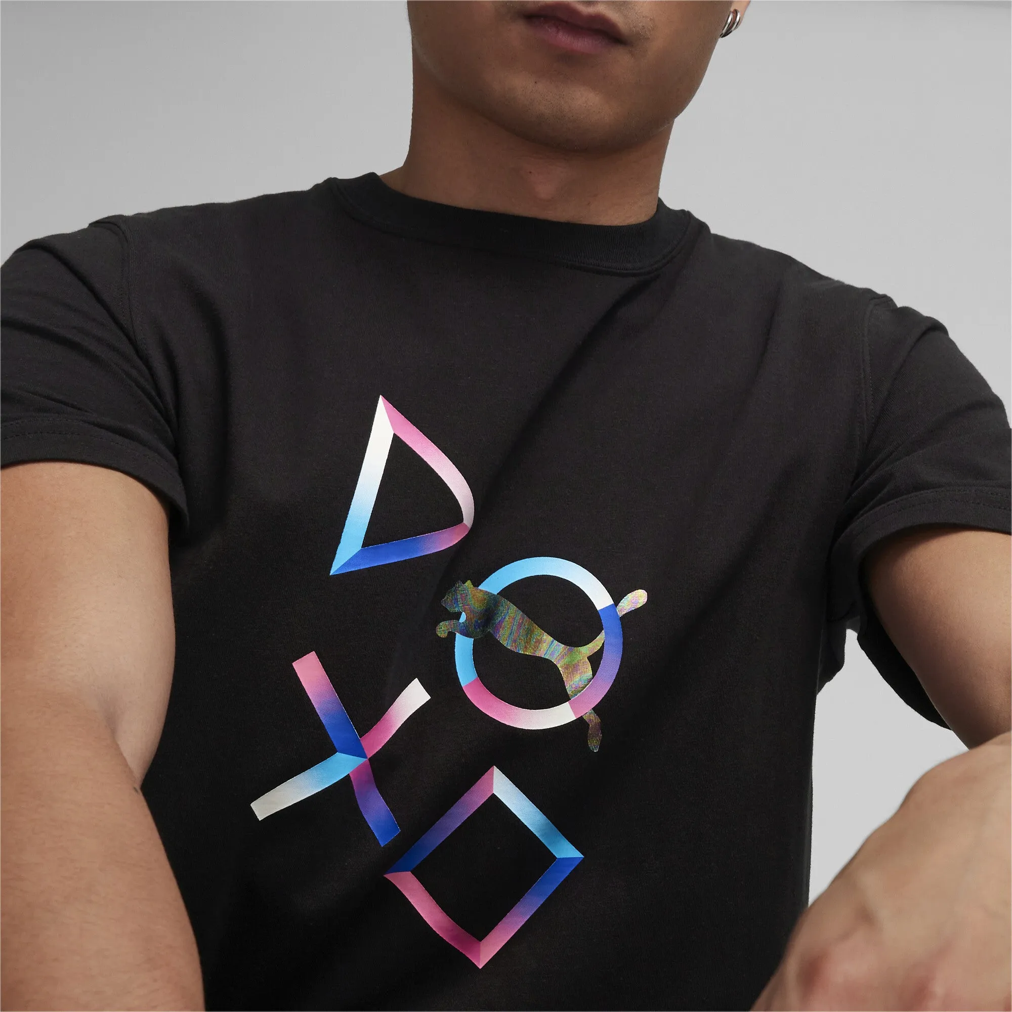 PUMA - Men - PlayStation Graphic Tee - Black - Release