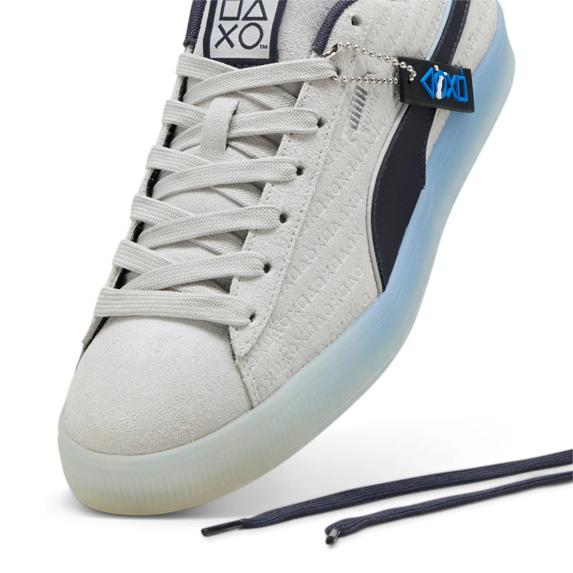 PUMA - Men -  Playstation Suede - Glacial Gray/Navy - Release