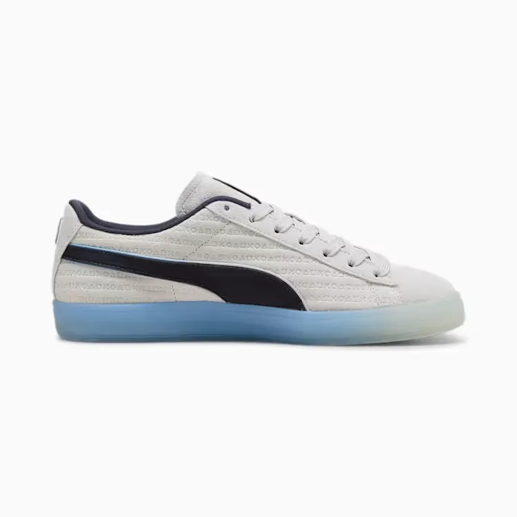 PUMA X PLAYSTATION Suede Men's Sneakers (Glacial Gray-New Navy)