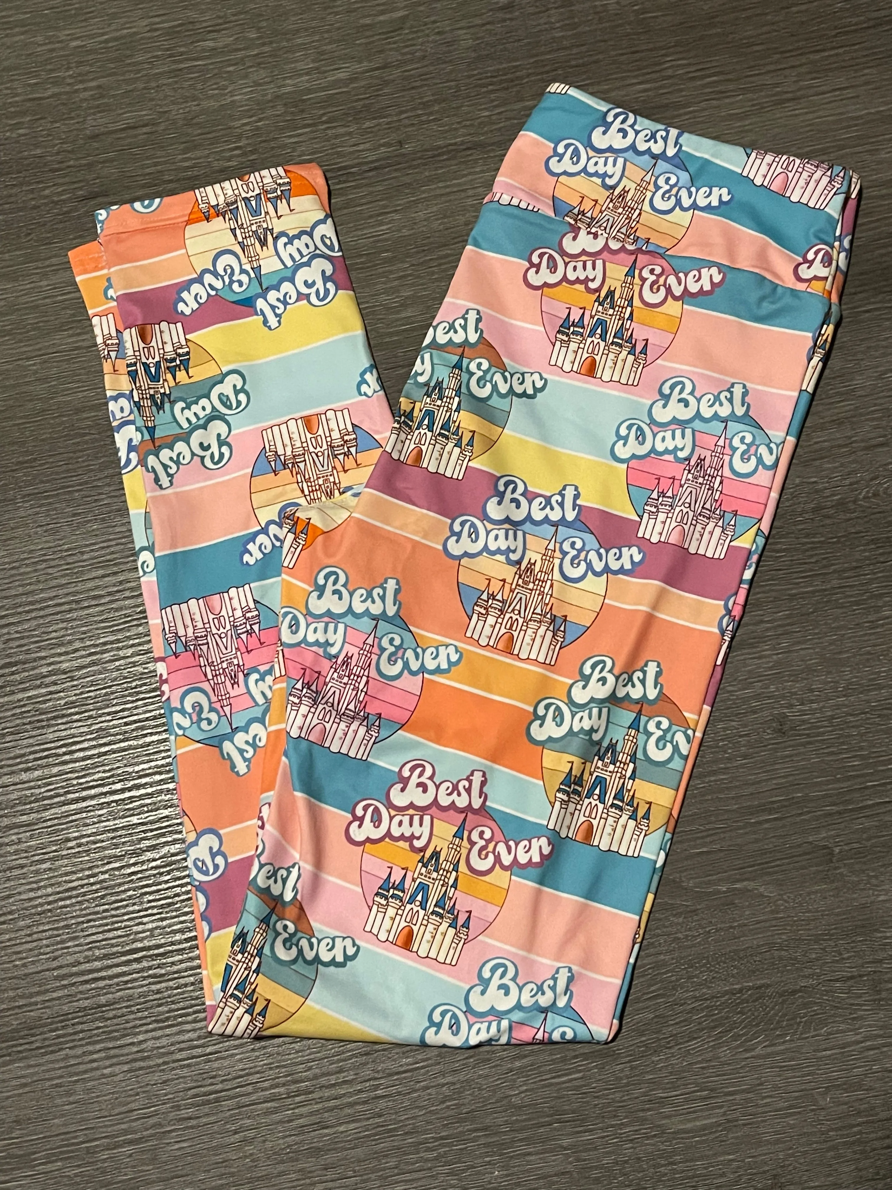 Retro Best Day Ever Leggings