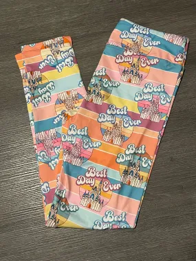 Retro Best Day Ever Leggings