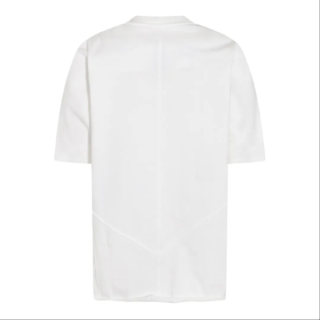 RICK OWENS  |Crew Neck Pullovers Street Style Plain Cotton Short Sleeves