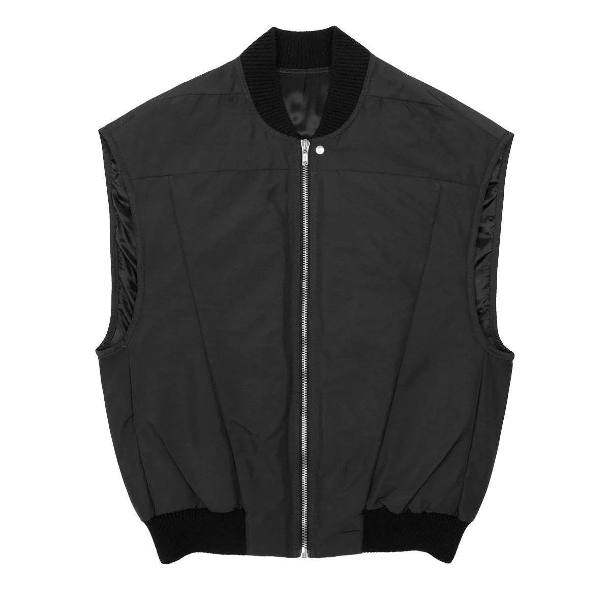 RICK OWENS  |Wool Nylon Plain Cotton Designers Vests & Gillets