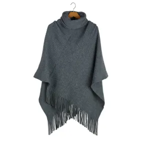 Riley Poncho - Gray