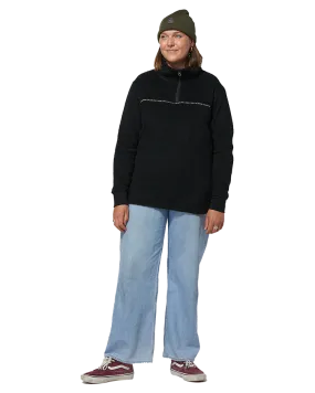 Rojo Jojo Women's Funnel Fleece - True Black - 2023