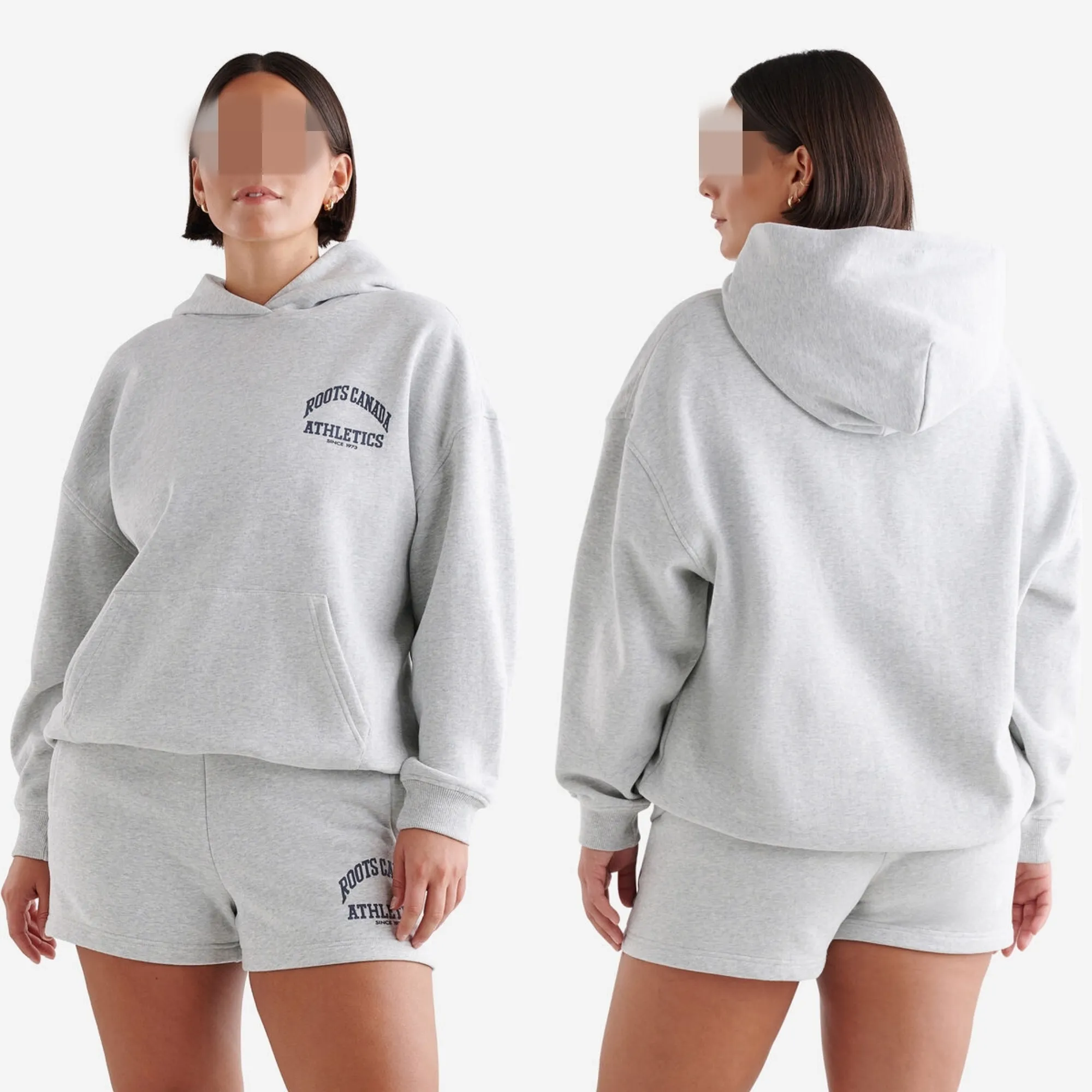 Roots  |Sweat Street Style Long Sleeves Plain Cotton Logo Loungewear