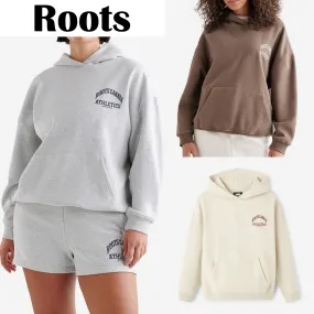 Roots  |Sweat Street Style Long Sleeves Plain Cotton Logo Loungewear