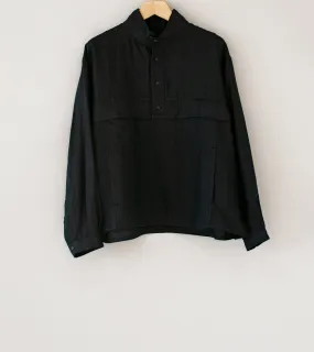 S H Shirts 'Anorak Shirt' (Ink Black)