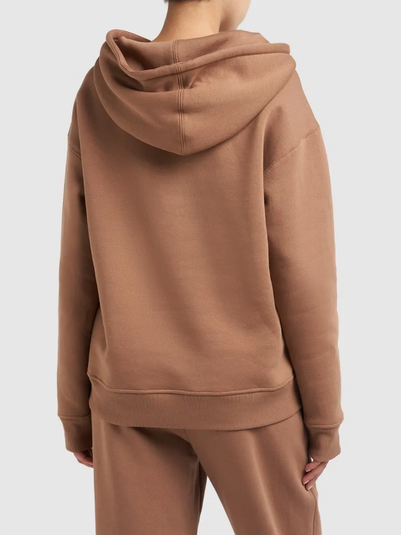 S Max Mara  |Unisex Street Style Long Sleeves Plain Cotton Logo