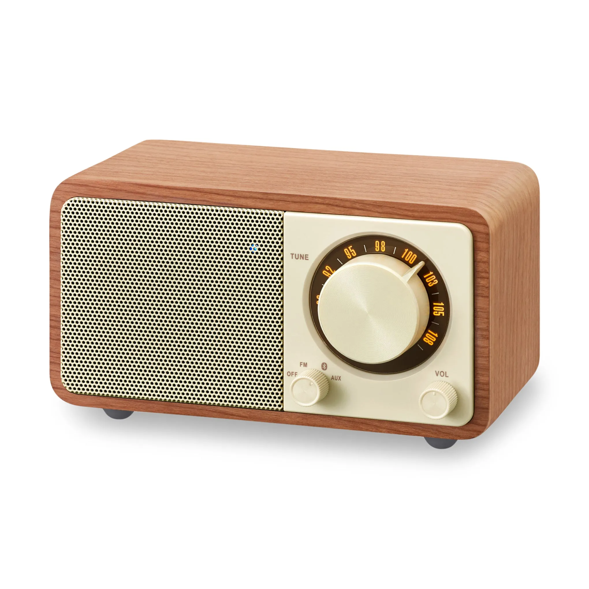 Sangean WR-7WL Bluetooth Speaker / FM Wooden Cabinet Radio