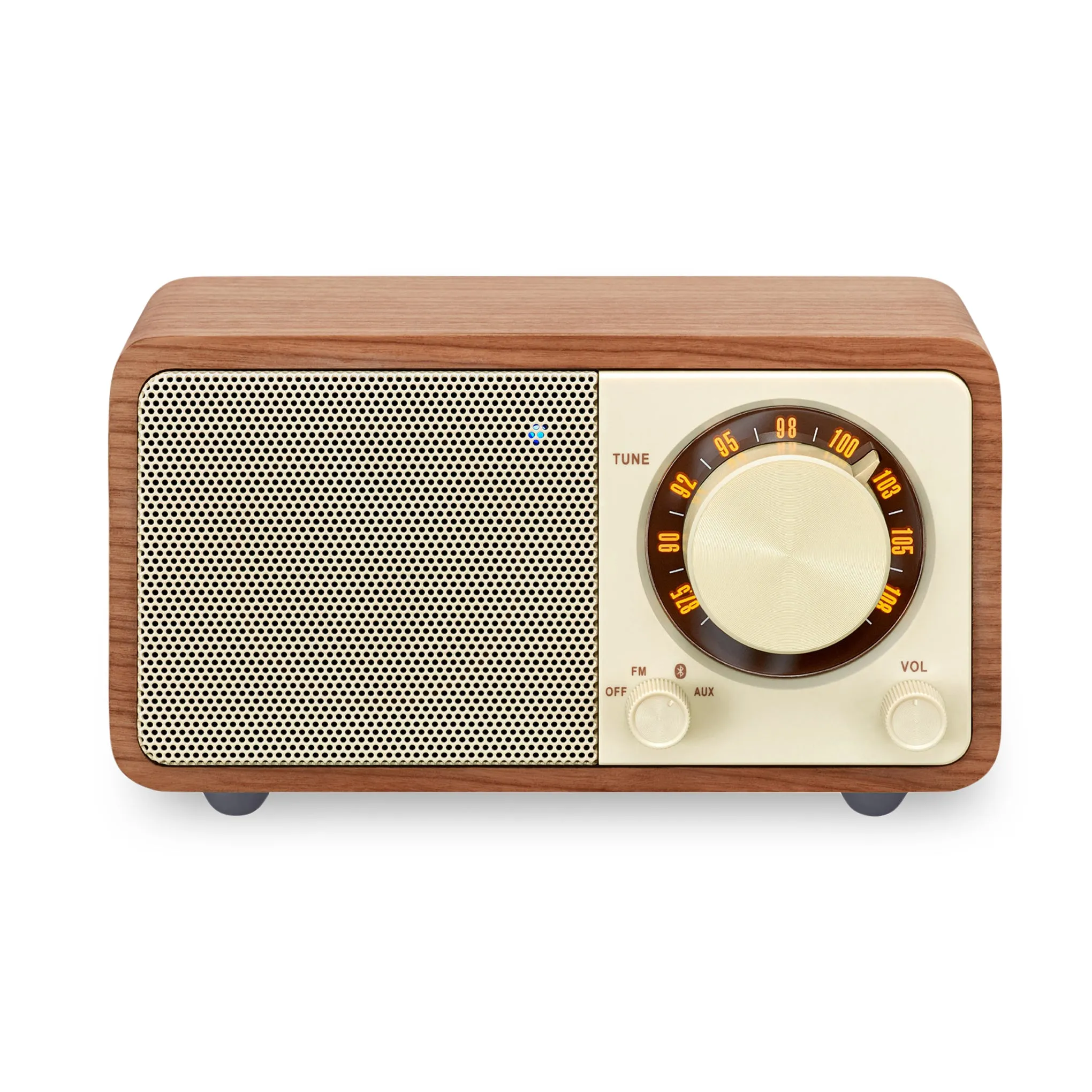 Sangean WR-7WL Bluetooth Speaker / FM Wooden Cabinet Radio