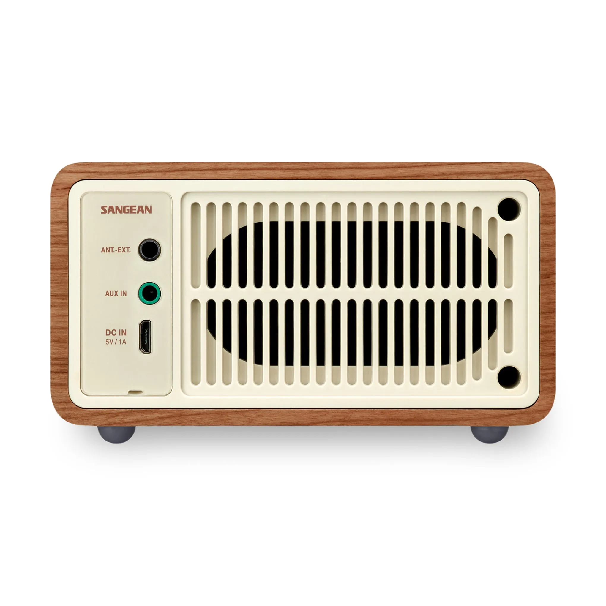 Sangean WR-7WL Bluetooth Speaker / FM Wooden Cabinet Radio