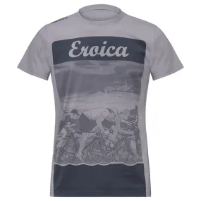 SANTINI T-SHIRT EROICA EPOCA GREY ACCESSORY