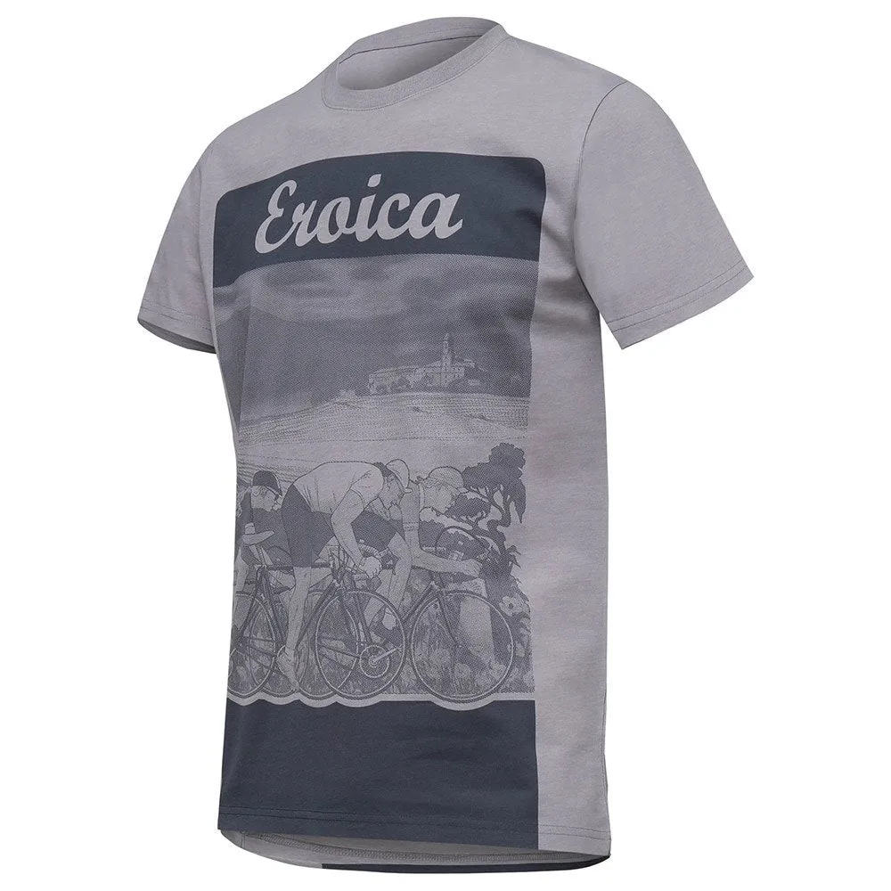 SANTINI T-SHIRT EROICA EPOCA GREY ACCESSORY