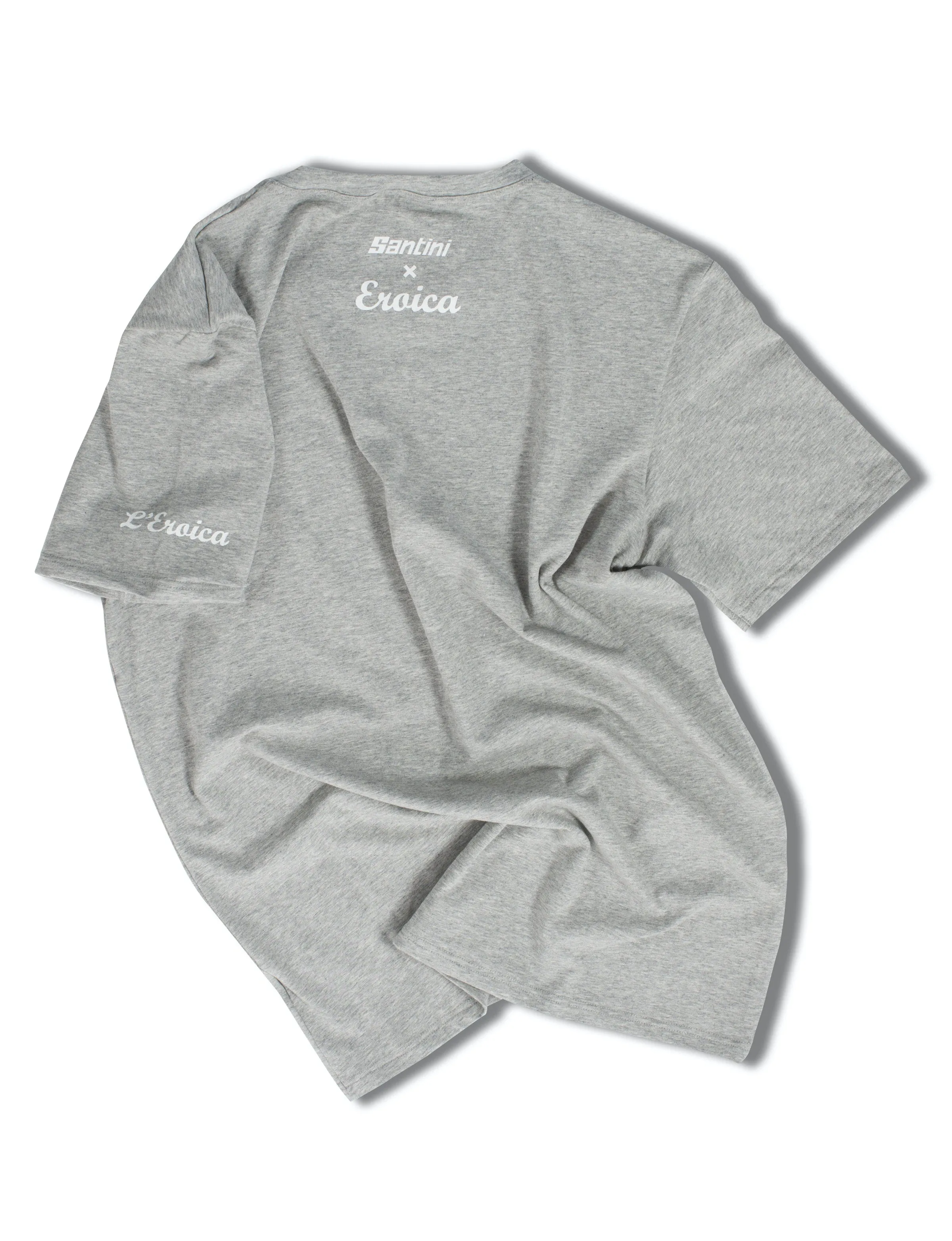 SANTINI T-SHIRT EROICA GREY ACCESSORY