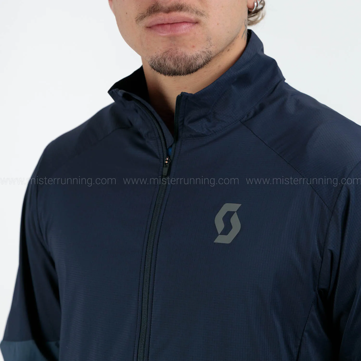 Scott Endurance Anorak Giacca  Dark Blue/Metal Blue