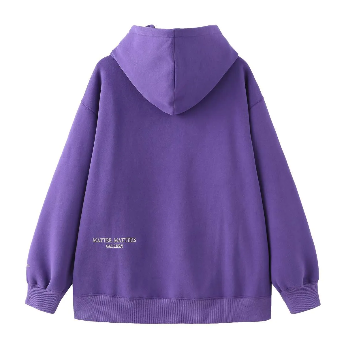 See Things Oversized Hoodies - Purple