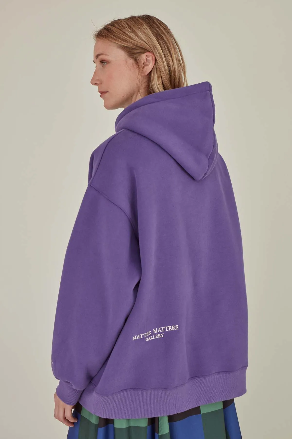 See Things Oversized Hoodies - Purple