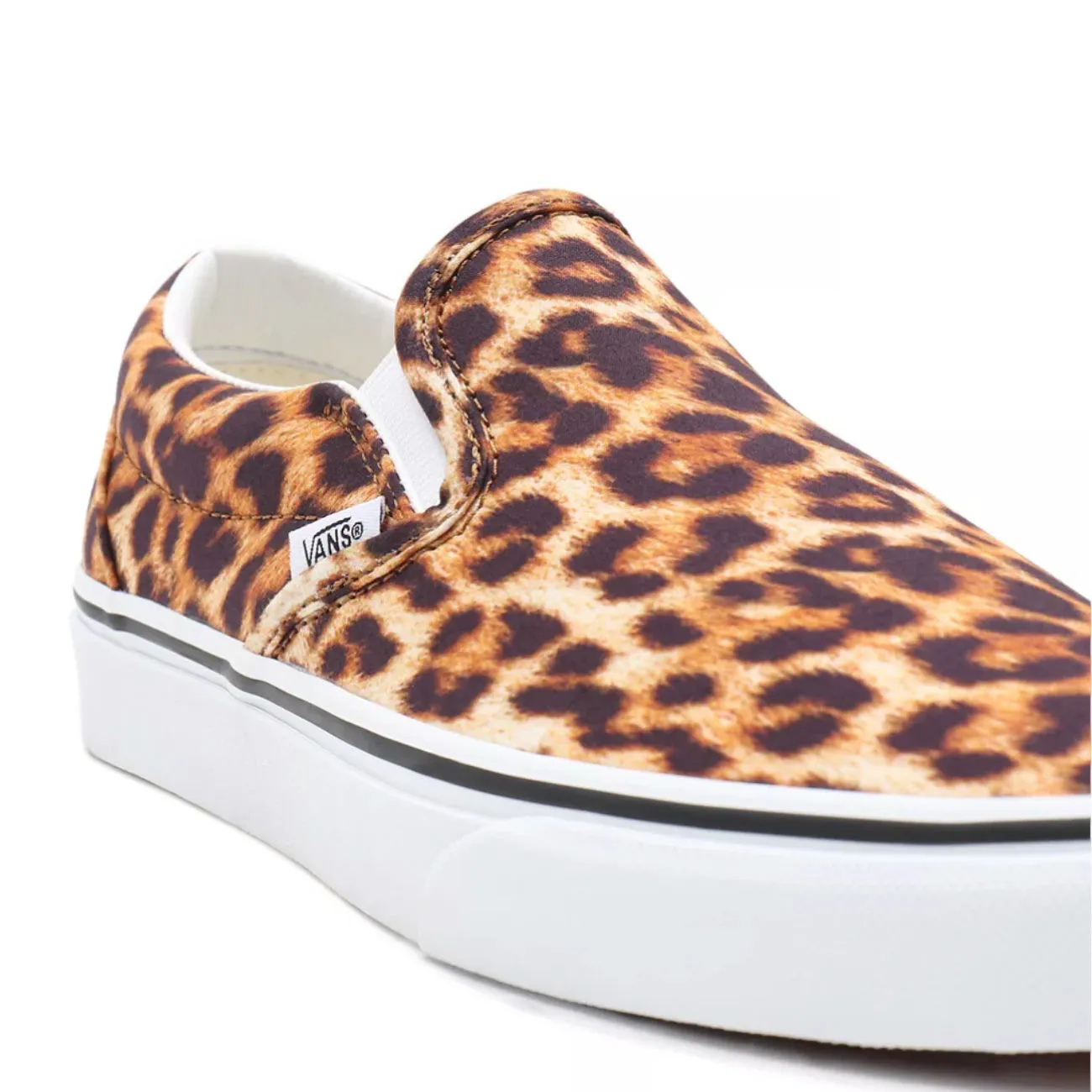 SNEAKER LEOPARD CLASSIC SLIP-ON Unisex Black True White