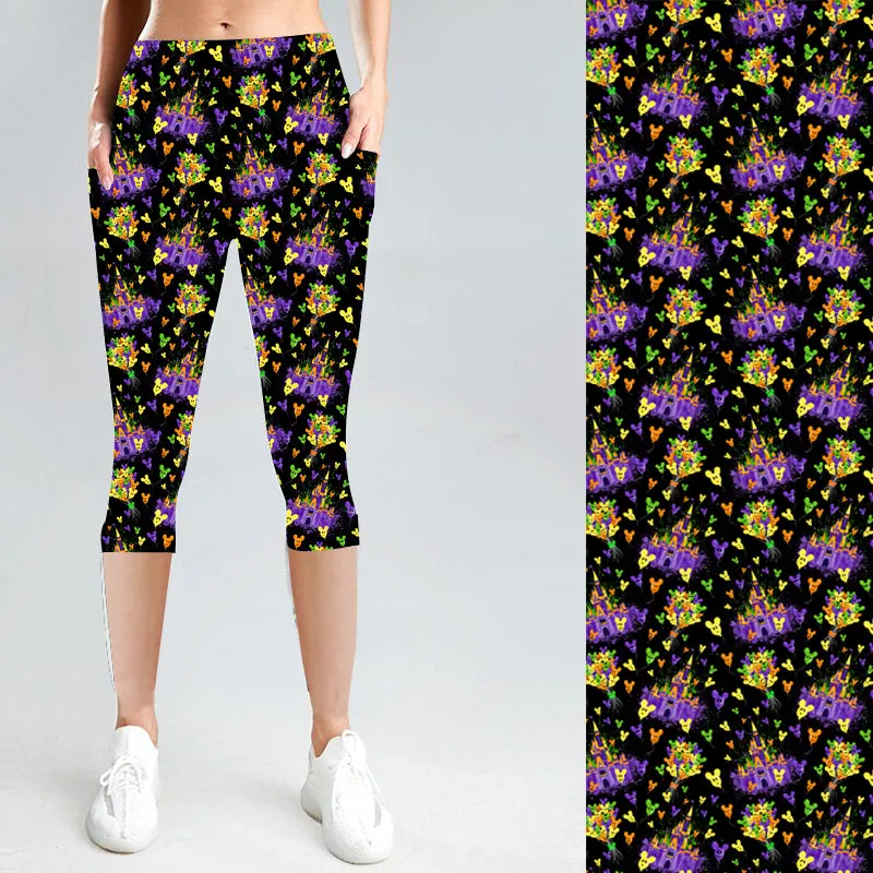 Spooky Kingdom with Side Pocket Leggings