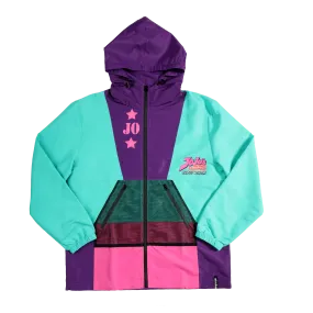 Stardust Crusaders Noriaki and Jotaro Color Block Anorak