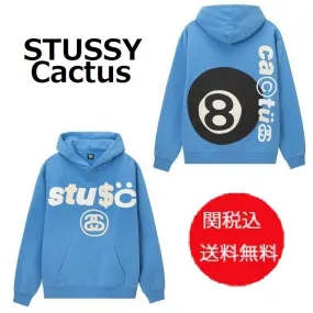 STUSSY  |Unisex Sweat Street Style Collaboration Long Sleeves Plain