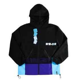 Team Urameshi Black Color Block Anorak