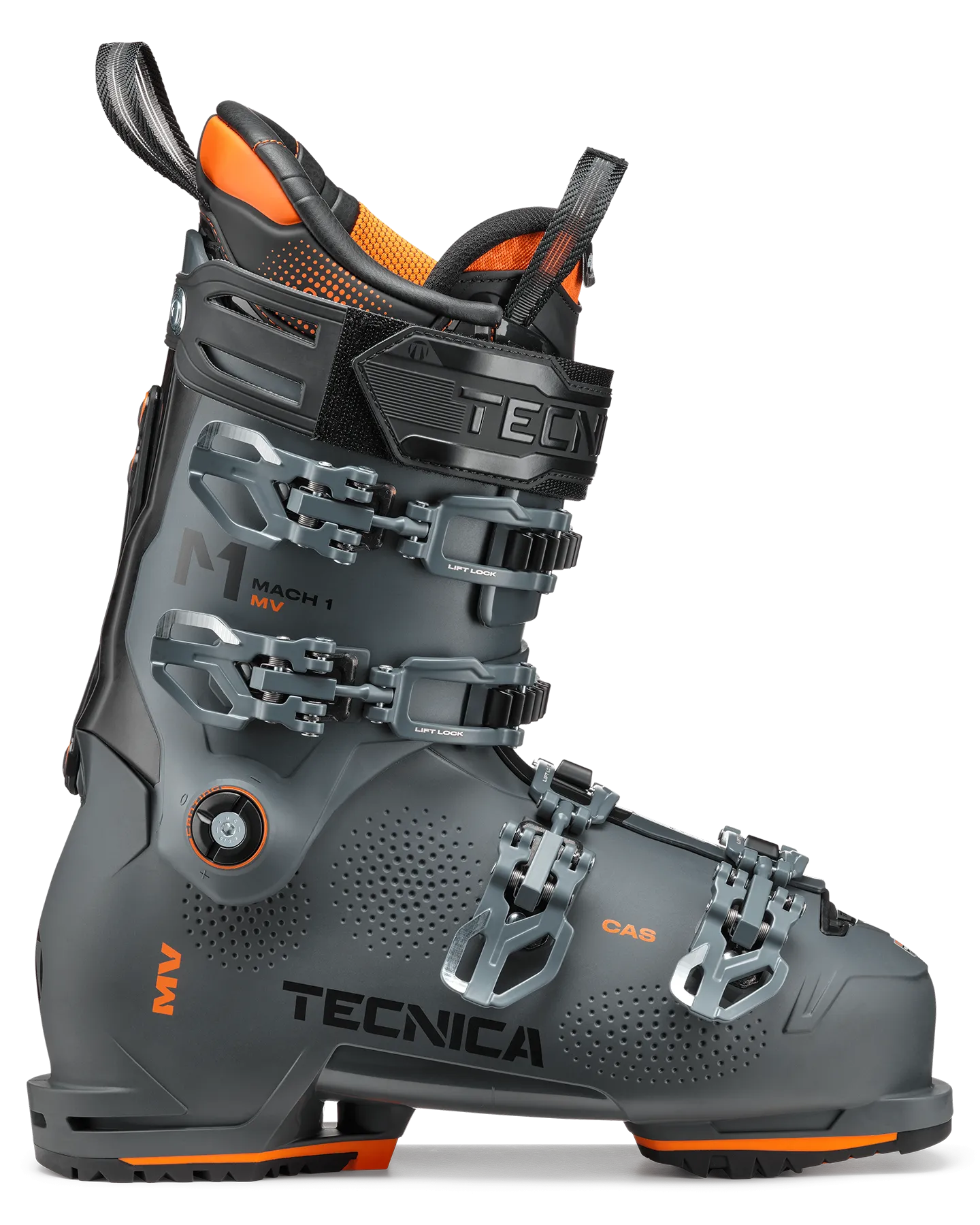 Tecnica Mach1 MV 110 Td GW Snow Ski Boots - Race Grey - 2024