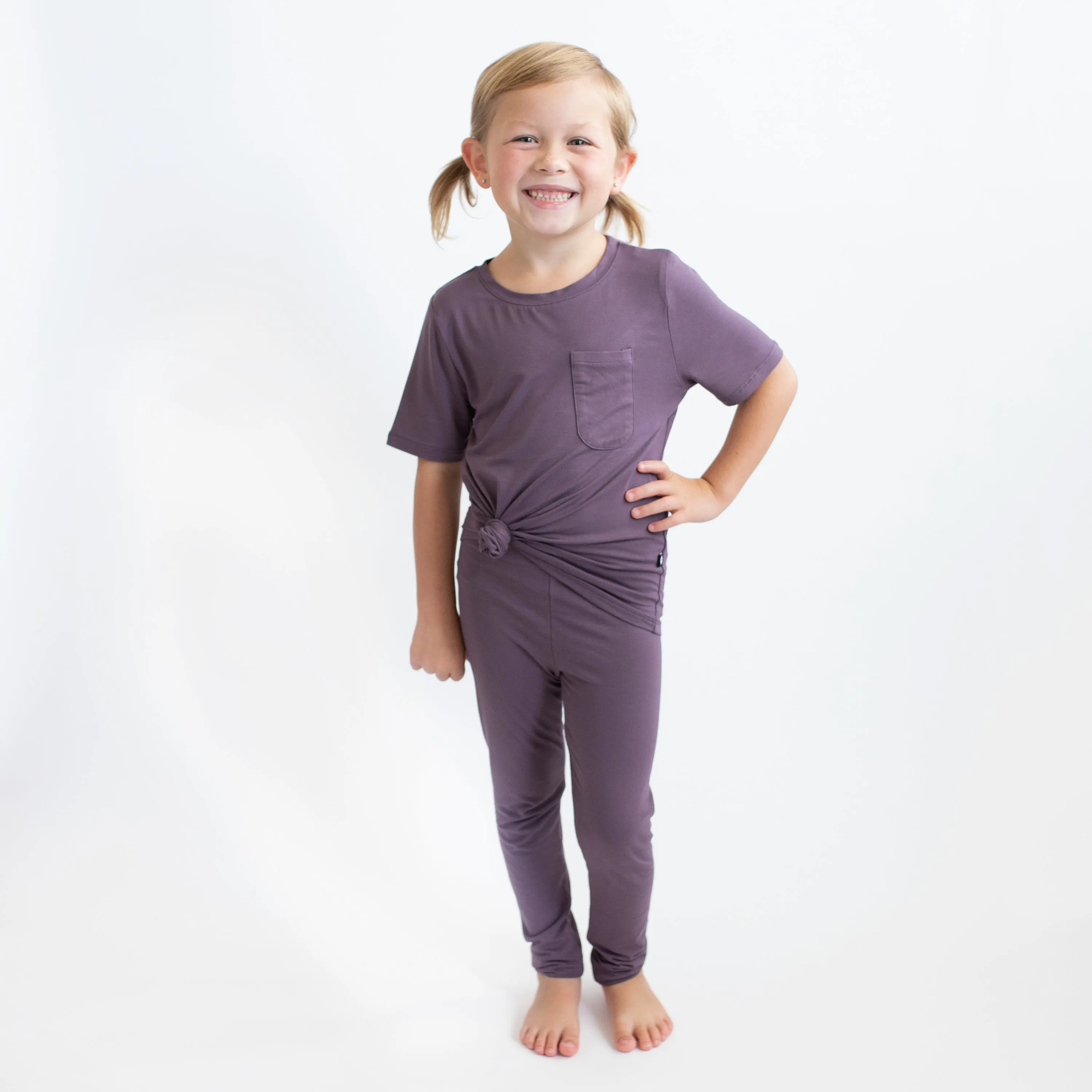 Toddler Leggings in Currant