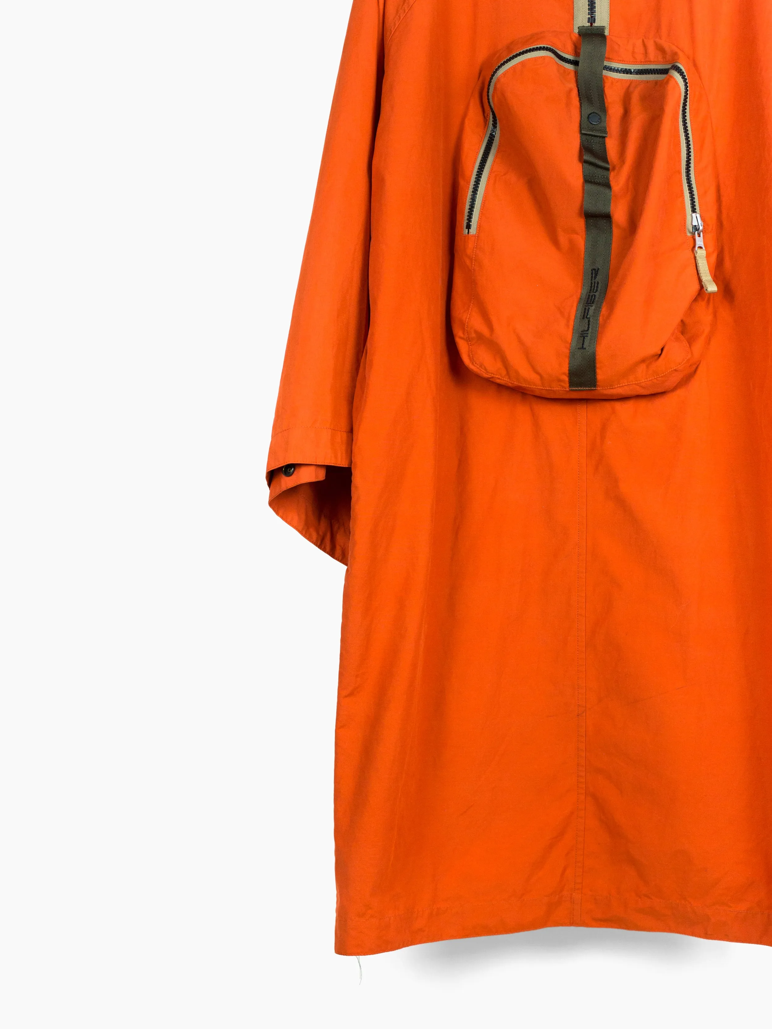 Tommy Hilfiger 90s Convertible Orange Anorak-Bag