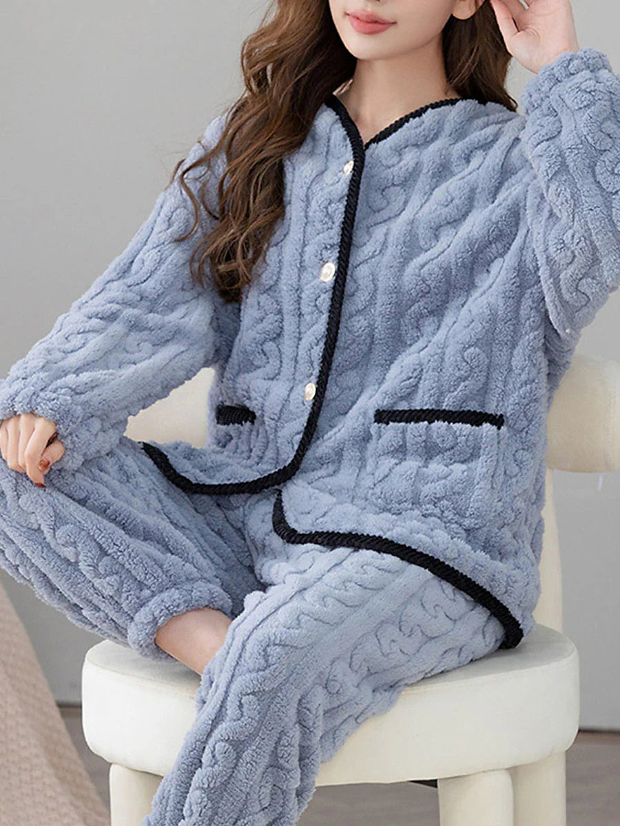 Ultimate Comfort Women's Fleece Loungewear Sets for Fall and Winter