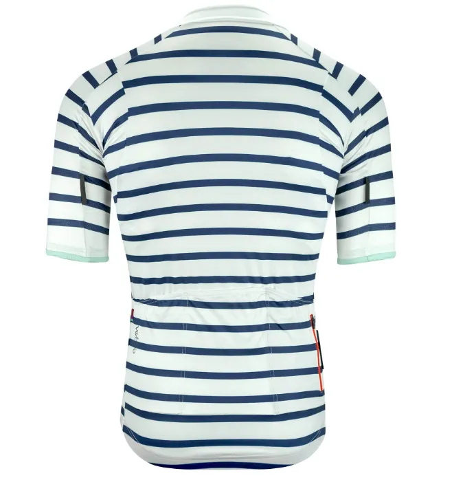 VELOCIO BRETON MENS WHITE-NAVY JERSEY