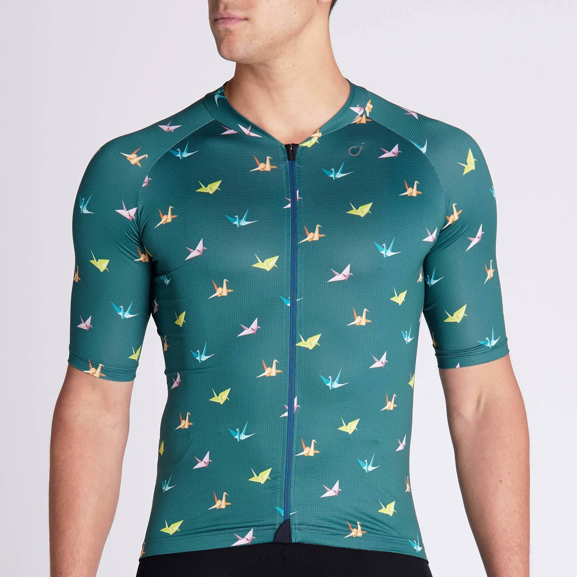 VELOCIO MENS ORIGAMI ULTRALIGHT JERSEY DEEP SEA