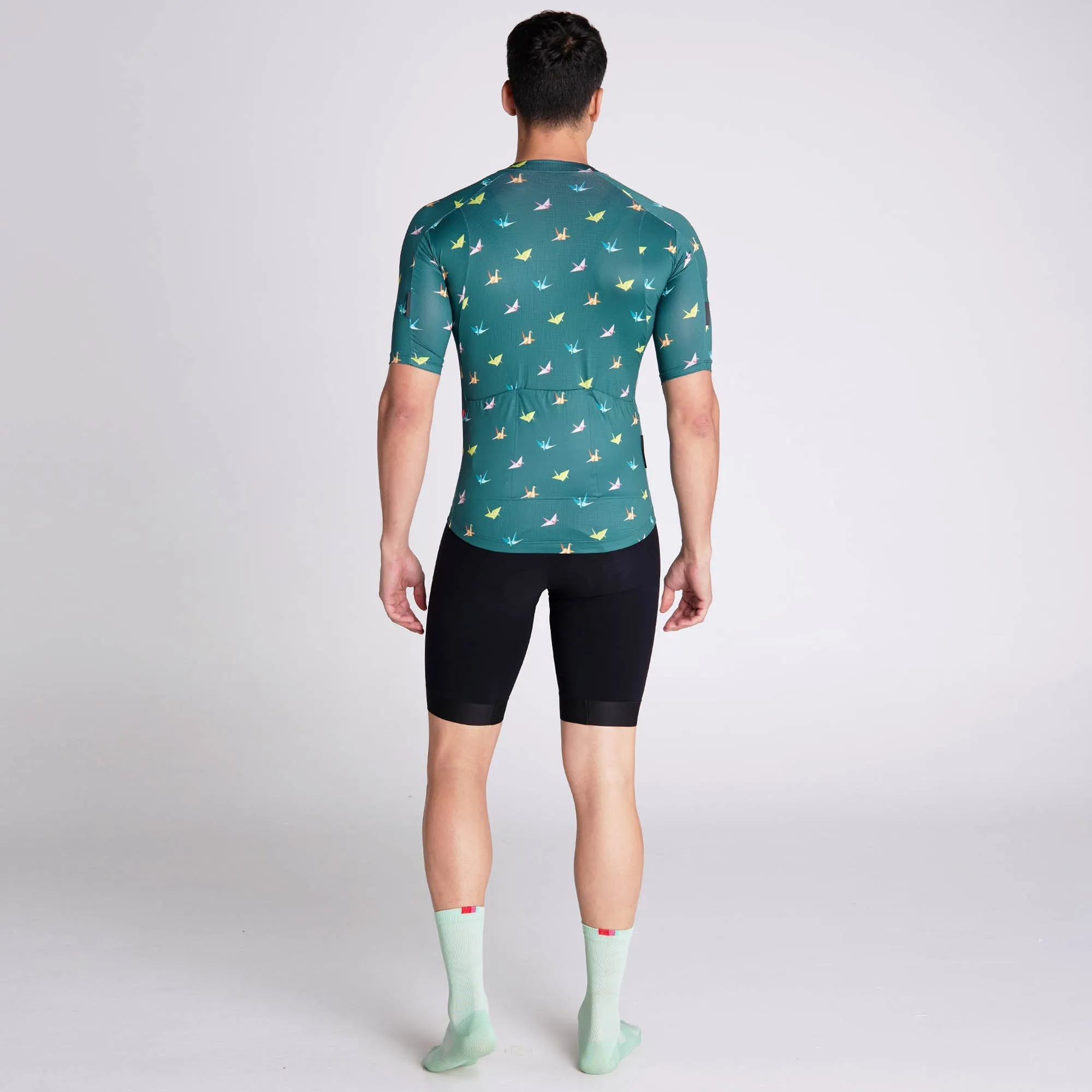 VELOCIO MENS ORIGAMI ULTRALIGHT JERSEY DEEP SEA