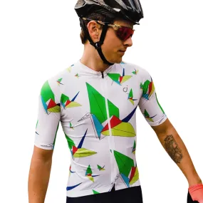 VELOCIO MENS ORIGAMI ULTRALIGHT JERSEY WHITE