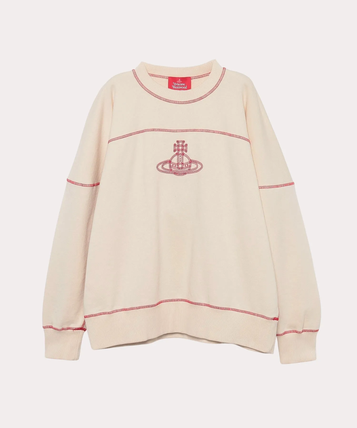 Vivienne Westwood  |Unisex Street Style Long Sleeves Cotton Puff Sleeves Logo