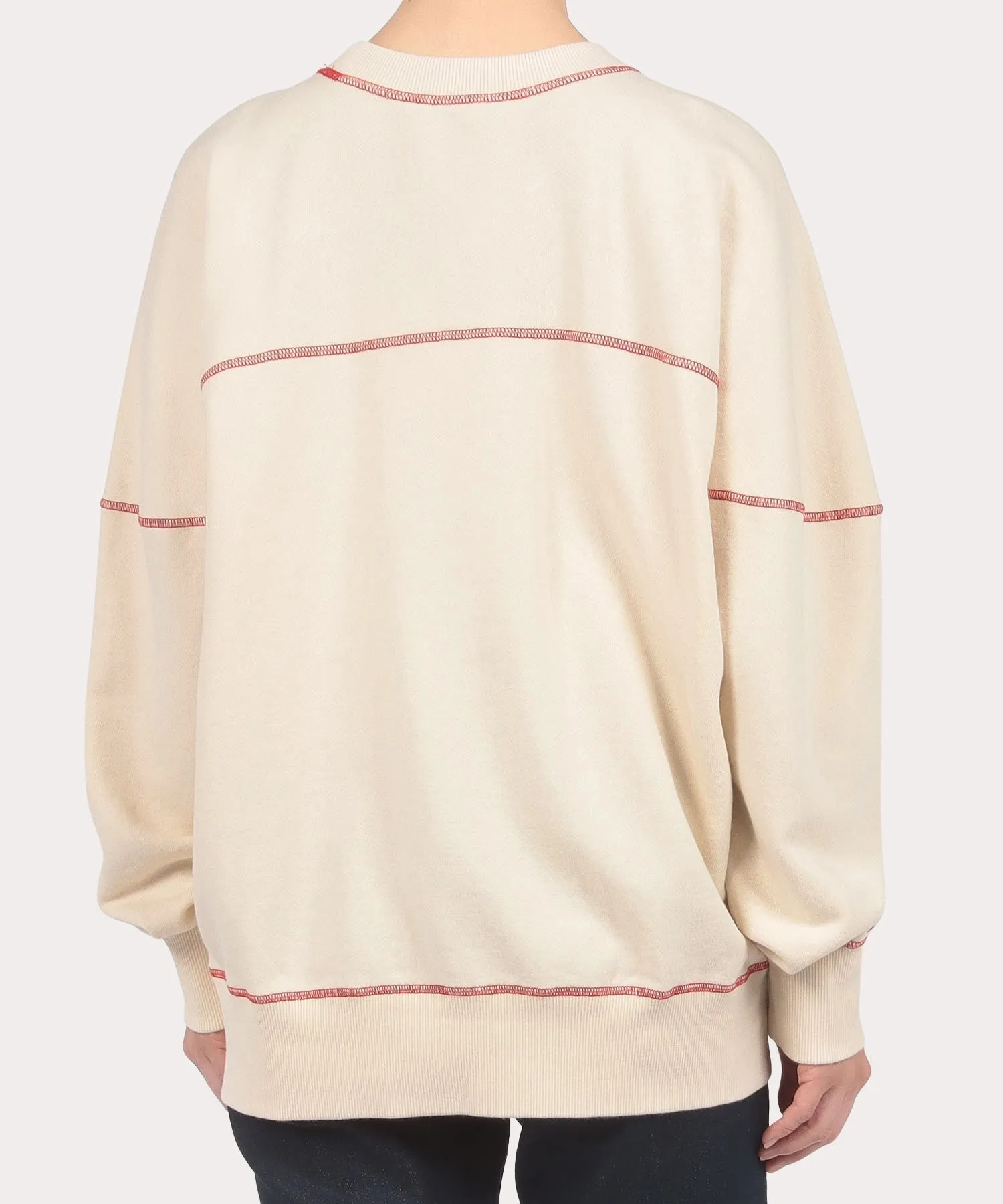 Vivienne Westwood  |Unisex Street Style Long Sleeves Cotton Puff Sleeves Logo