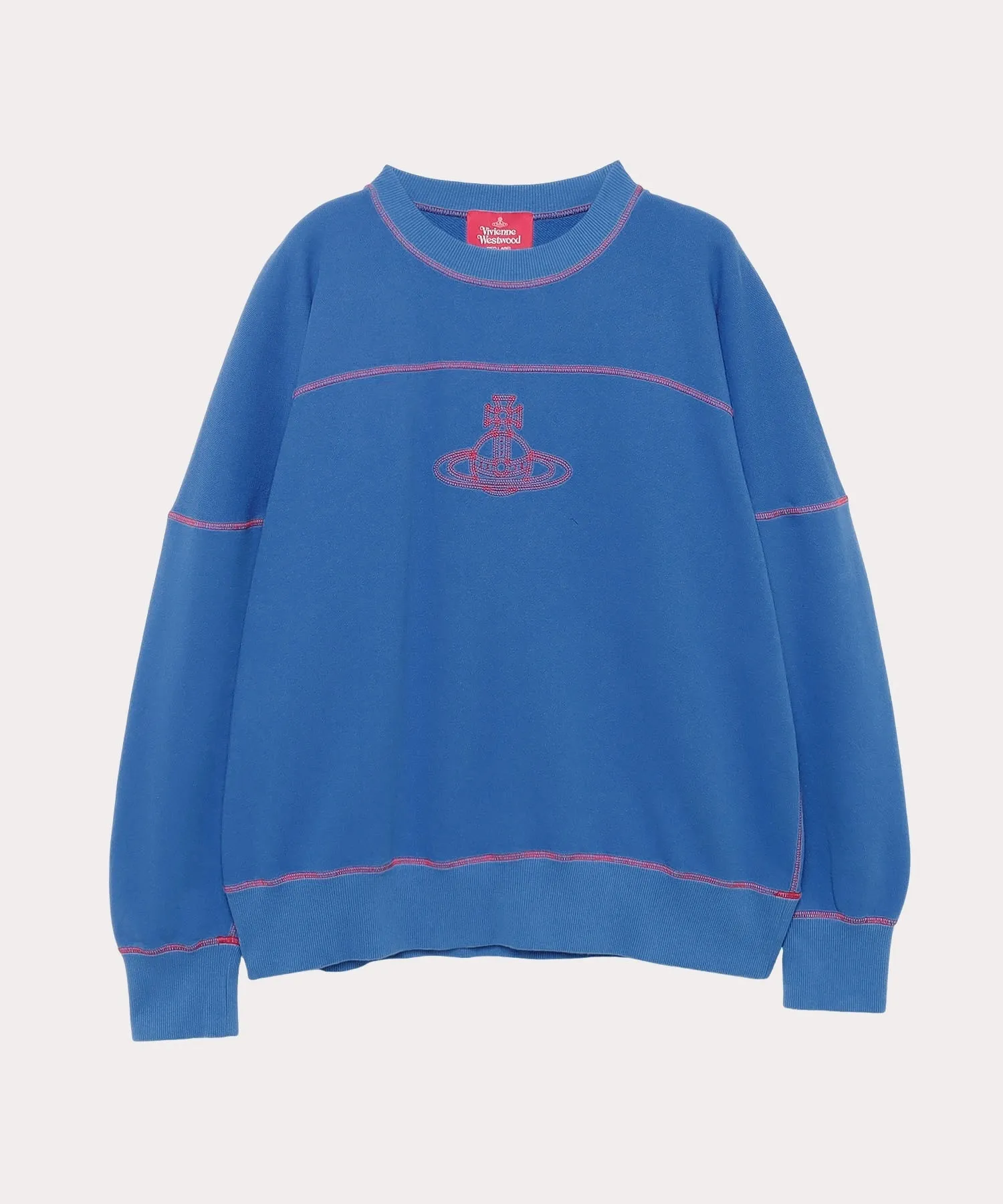 Vivienne Westwood  |Unisex Street Style Long Sleeves Cotton Puff Sleeves Logo